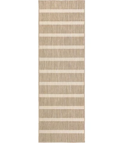 Nourison Positano Beige Ivory POS03 2ft.2in. x 8ft. Rect. Rug