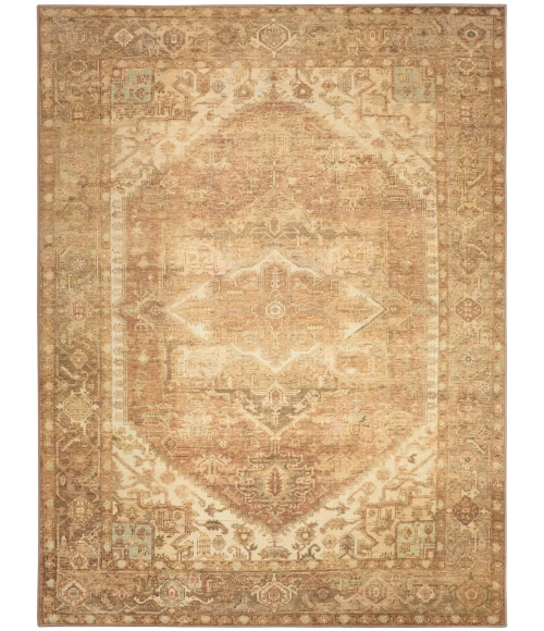 Nourison Vintage Washables Gold VWS14 9 ft. X 12 ft. Rect. Rug