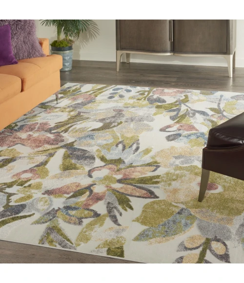 Nourison Home Trance Multicolored TRC02 6ft.6in. x 9ft.6in. Rect. Rug