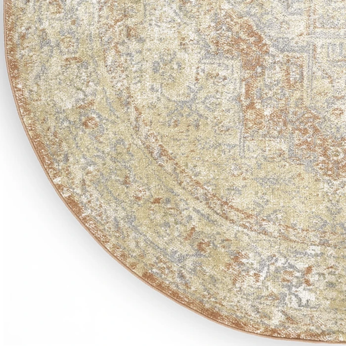 Nourison Nourison Essentials Persian Beige Rust NRE07 6 ft. X Round Rug
