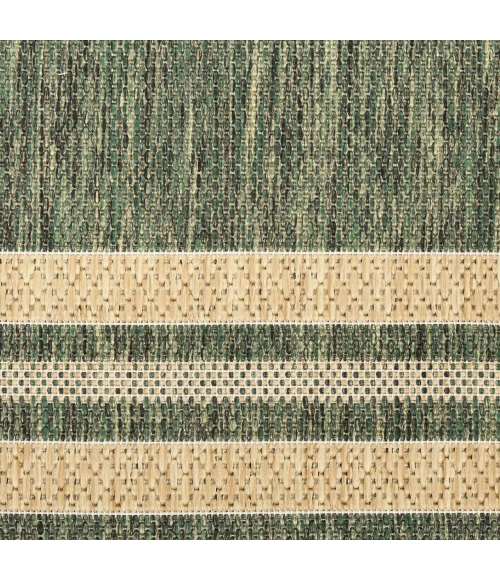 Nourison Home Horizon Indoor/Outdoor Green HOZ05 2ft.2in. x 8ft. Rect. Rug
