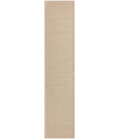 Nourison Tulum Cream TLM03 2 ft. 2 in. X 10 ft. Rect. Rug