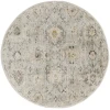 Nourison Home Oushak Home OUS01 Mint 4 ft. Round Area Rug