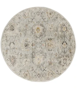 Nourison Home Oushak Home OUS01 Mint 4 ft. Round Area Rug