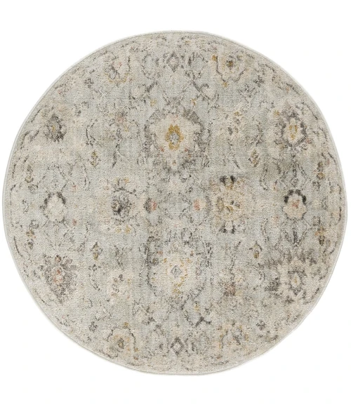 Nourison Oushak Home Mint OUS01 4 ft. X Round Rug
