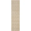 Nourison Home Washable Charm Beige WCH01 2ft.2in. x 10ft. Rect. Rug