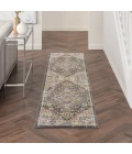 Nourison Home Soraya Charcoal SOR04 2ft.2in. x 7ft.6in. Rect. Rug