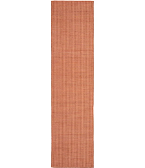 Nourison Positano Terracotta POS01 2 ft. X 6 ft. Rect. Rug