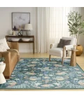 Nourison Home Botanical Washables Green BOT02 5ft. x 7ft. Rect. Rug