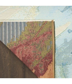 Nourison Home Color Splash Blue CSP04 4ft. x 6ft. Rect. Rug