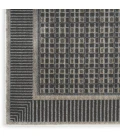 Nourison Home Nordic Black NRC03 2ft. x 3ft. Rect. Rug