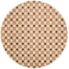 Nourison Nordic Rust NRC14 8ft. x Round Round Rug