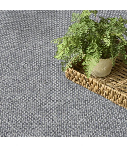 Nourison Home Tulum Blue TLM03 8ft. x Round Round Rug