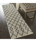 Nourison Home Martil Charcoal MAT01 2ft.2in. x 7ft.6in. Rect. Rug
