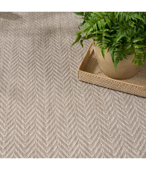 Nourison Horizon Indoor/Outdoor Grey HOZ02 6 ft. X 9 ft. Rect. Rug