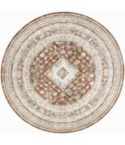 Nourison Home Thalia Red THL04 7’10” x Round Round Rug