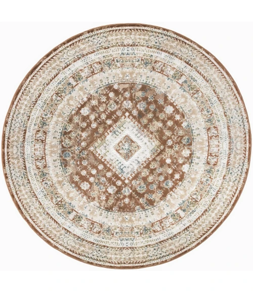 Nourison Home Thalia Red THL04 7’10” x Round Round Rug