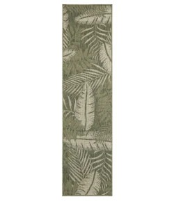 Nourison Home Garden Oasis GOA02 Green Ivory 2 ft. X 6 ft. Area Rug
