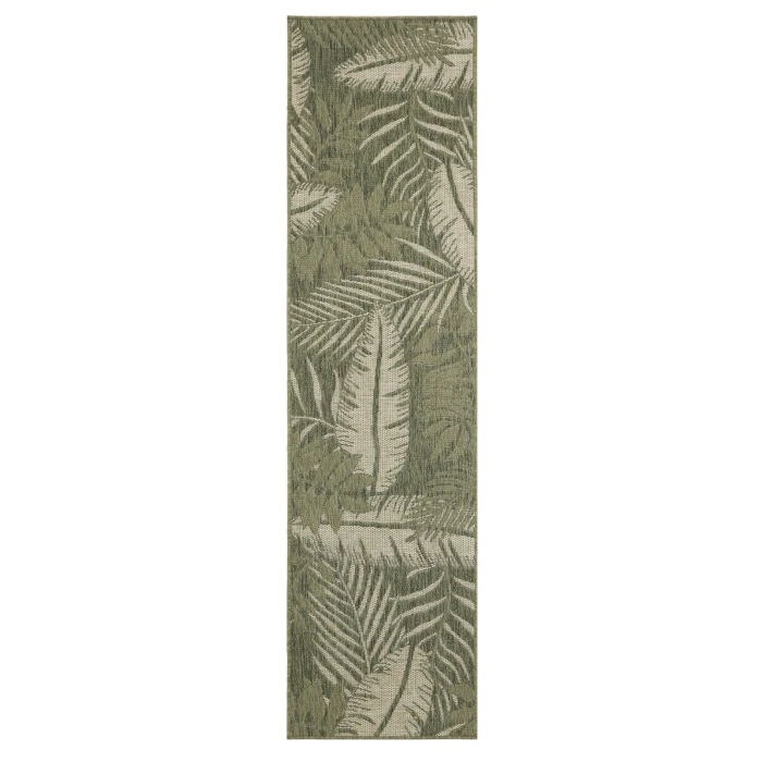 Nourison Garden Oasis Green Ivory GOA02 2 ft. X 6 ft. Rect. Rug