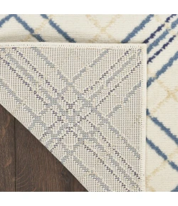 Nourison Jubilant Ivory Navy JUB20 2ft. x 4ft. Rect. Rug