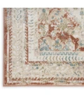 Nourison Thalia Rust Multicolor THL04 2ft.2in. x 10ft. Rect. Rug