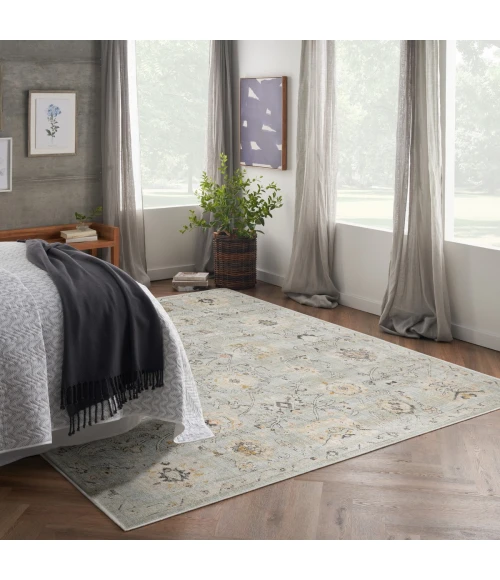 Nourison Oushak Home Mint OUS01 9 ft. X 12 ft. Rect. Rug