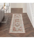Nourison Thalia Rust Multicolor THL04 2ft.2in. x 10ft. Rect. Rug