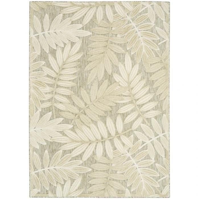 Nourison Aloha Ivory Sage ALH18 9 ft. X 12 ft. Rect. Rug