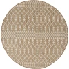 Nourison Positano Jute POS02 5ft. Round Rug