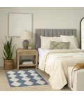 Nourison Positano Navy Blue POS04 2ft. x 3ft. Rect. Rug