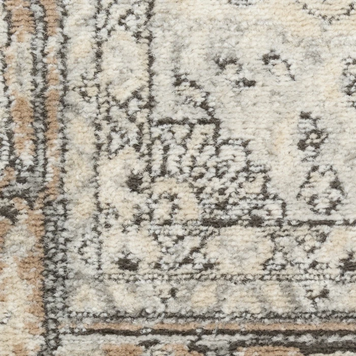 Nourison Quarry Ivory Grey Taupe QUA18 8 ft. X 10 ft. Rect. Rug
