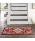 Nourison Karisma Brick Ivory KAR02 2ft. x 4ft. Rect. Rug