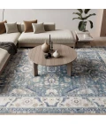 Nourison Astra Machine Washable Blue ASW20 7 ft. 10 in. x 10 ft. Rect. Rug