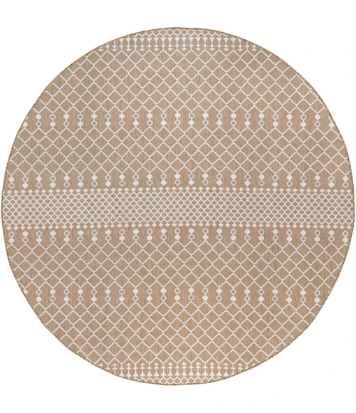 Nourison Positano Jute POS02 8ft. Round Rug