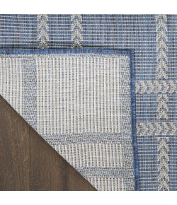 Nourison Home Horizon Indoor/Outdoor Blue HOZ04 2ft. x 6ft. Rect. Rug