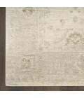 Nourison Moonlit Ivory Grey MLI01 9ft. x 12ft. Rect. Rug