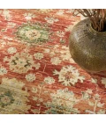 Nourison Home Antique Bloom Red ANB01 5ft.6in. x 8ft.6in. Rect. Rug