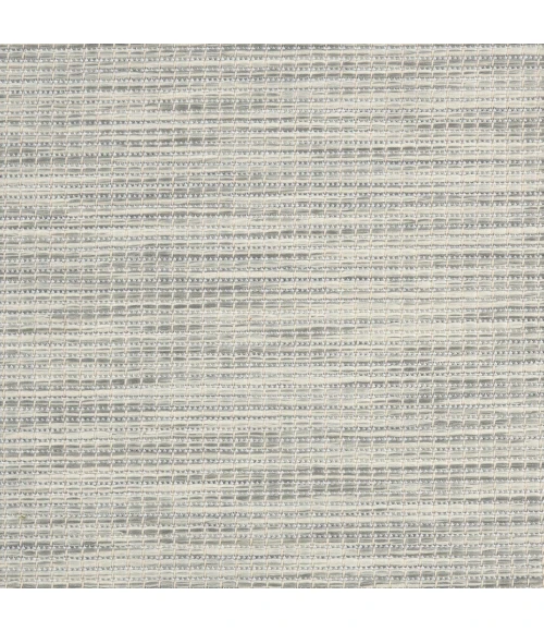 Nourison Positano Light Grey POS01 2 ft. X 6 ft. Rect. Rug