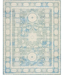 Nourison Home Madera Blue MAD03 7ft.10in. x 10ft. Rect. Rug