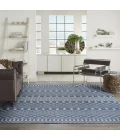 Nourison Positano Navy Blue POS02 10ft. x 14ft. Rect. Rug