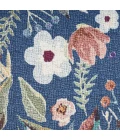 Nourison Nourison Washables Navy Multicolor NWB01 9 ft. 2 in. X 12 ft. Rect. Rug