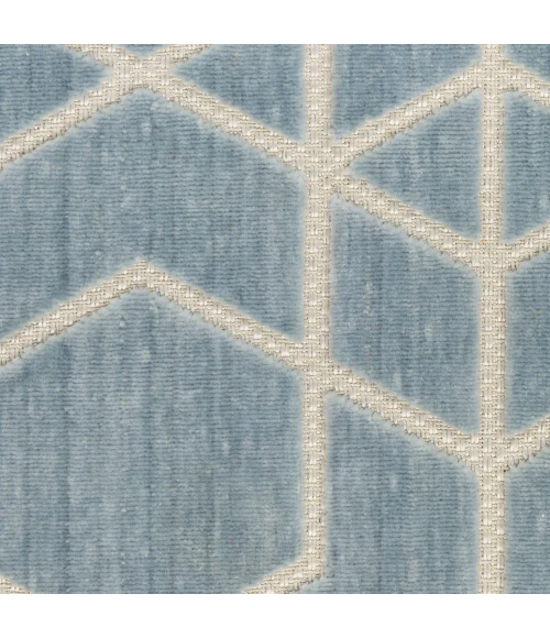 Nourison Home Washable Charm Blue WCH01 5ft. x 7ft. Rect. Rug