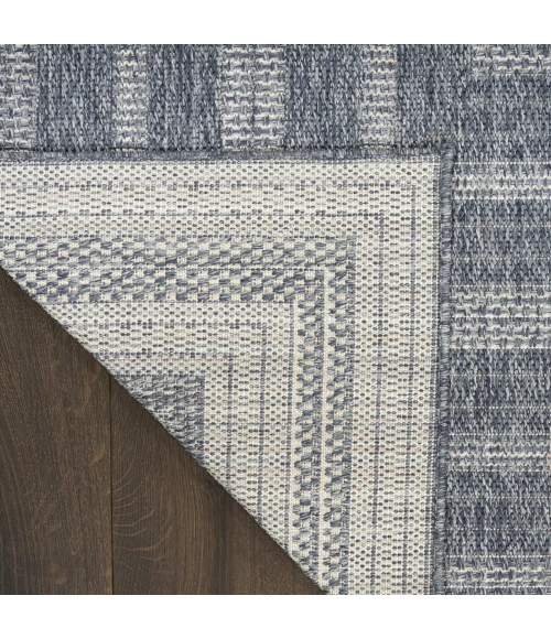Nourison Home Tulum Blue TLM04 2ft.2in. x 8ft. Rect. Rug