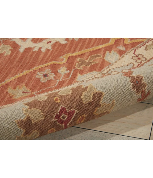 Nourison Home Nourmak Red S194 8ft. x Round Round Rug