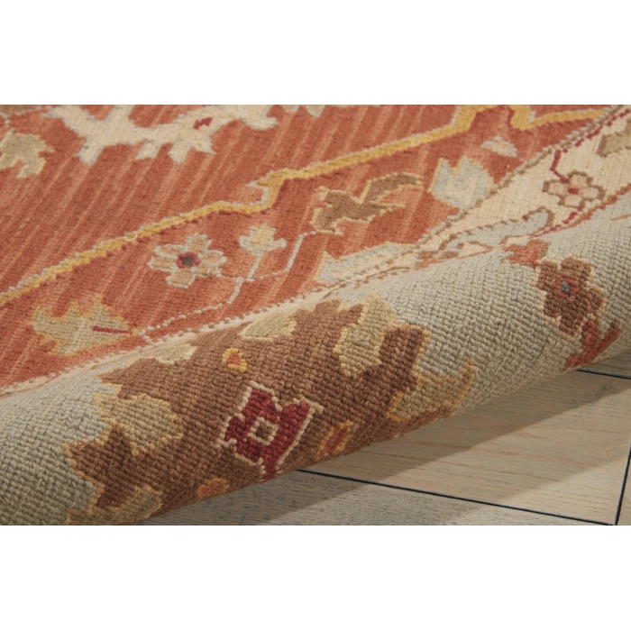 Nourison Home Nourmak Red S194 8ft. x Round Round Rug