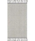 Nourison Paxton Grey Ivory PAX06 2ft.2in. x 4ft.5in. Rect. Rug