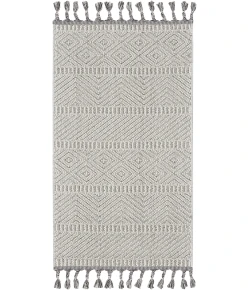 Nourison Paxton Grey Ivory PAX06 2ft.2in. x 4ft.5in. Rect. Rug