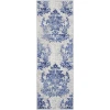 Nourison Whimsicle Ivory Navy WHS11 2ft. x 8ft. Rect. Rug