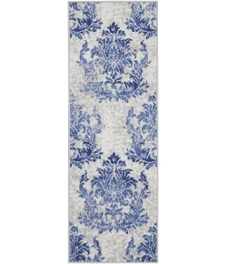 Nourison Whimsicle Ivory Navy WHS11 2ft. x 8ft. Rect. Rug