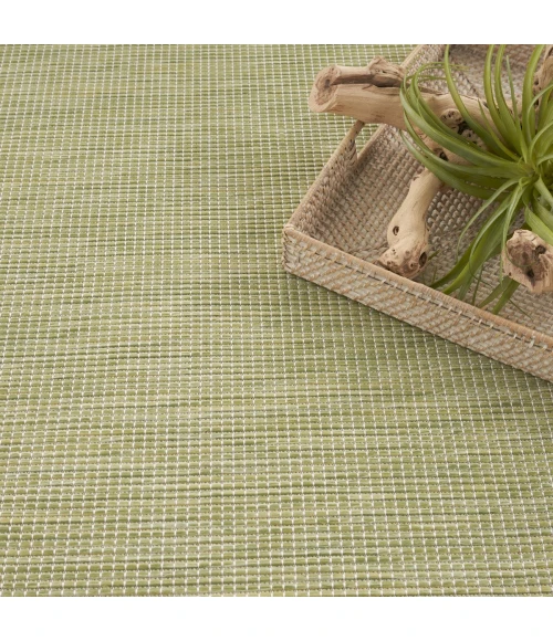 Nourison Positano Green POS01 6 ft. X Round Rug